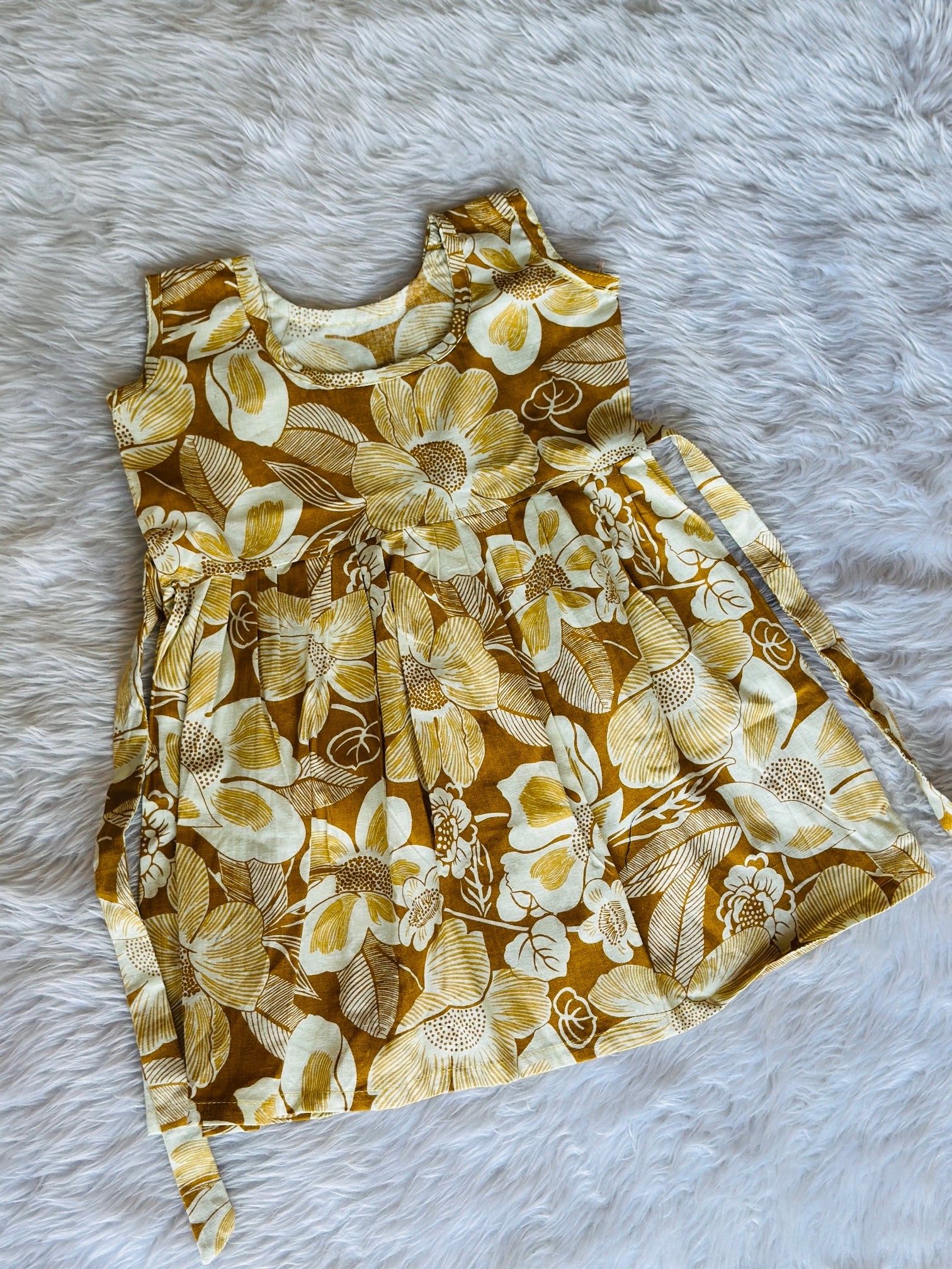 kids frock -sleeveless