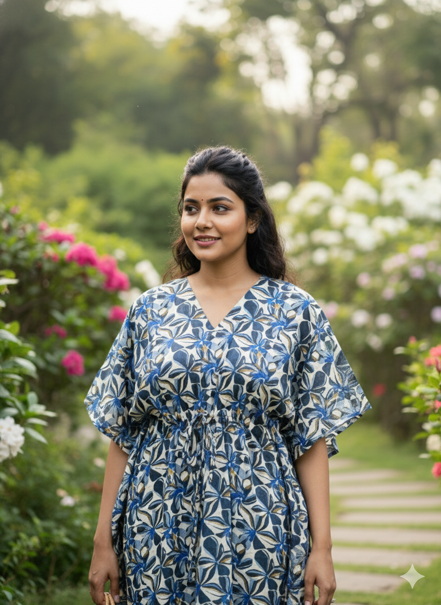 Floral feeding kaftans