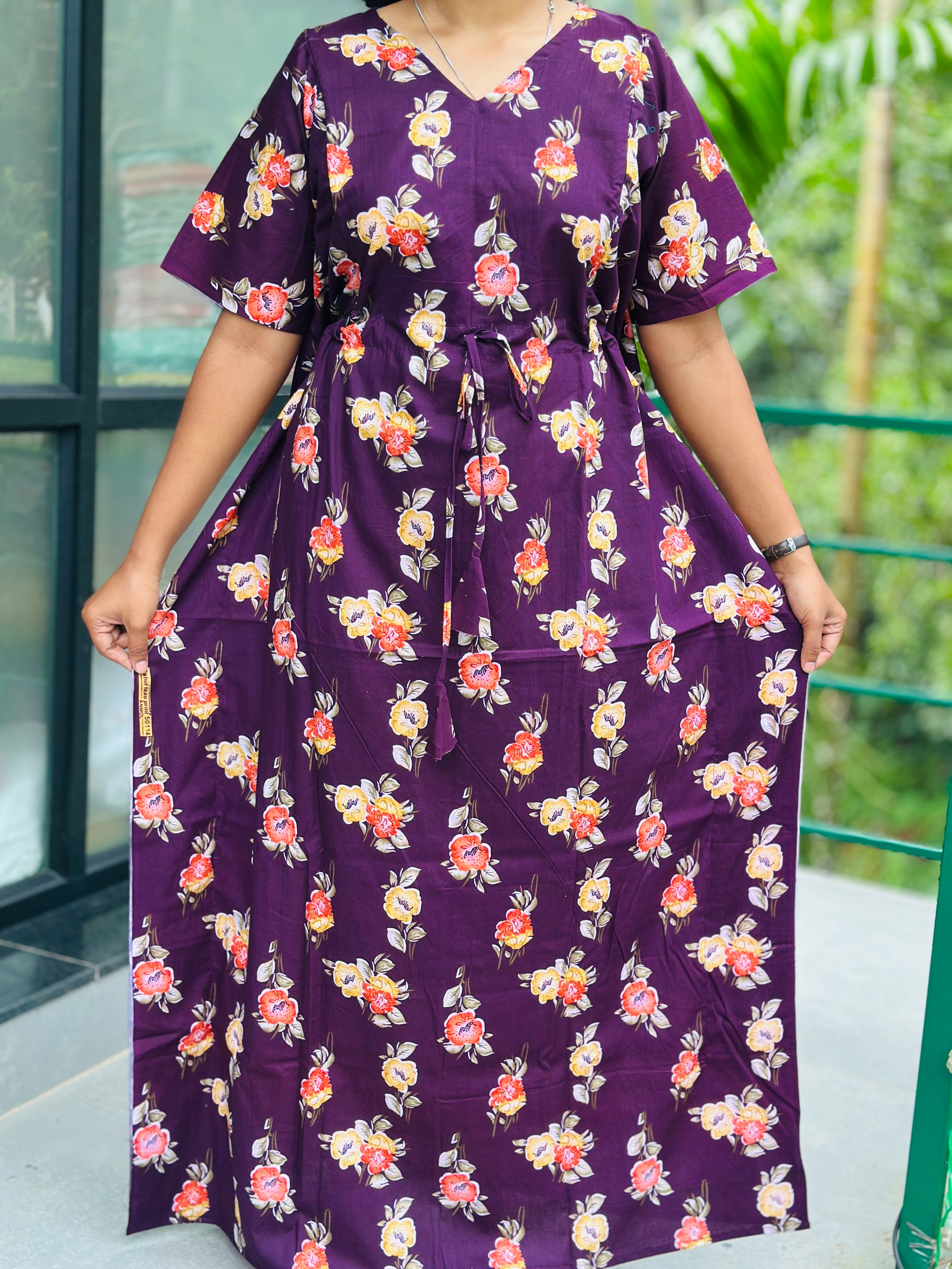 Floral  nonfeeding kaftans