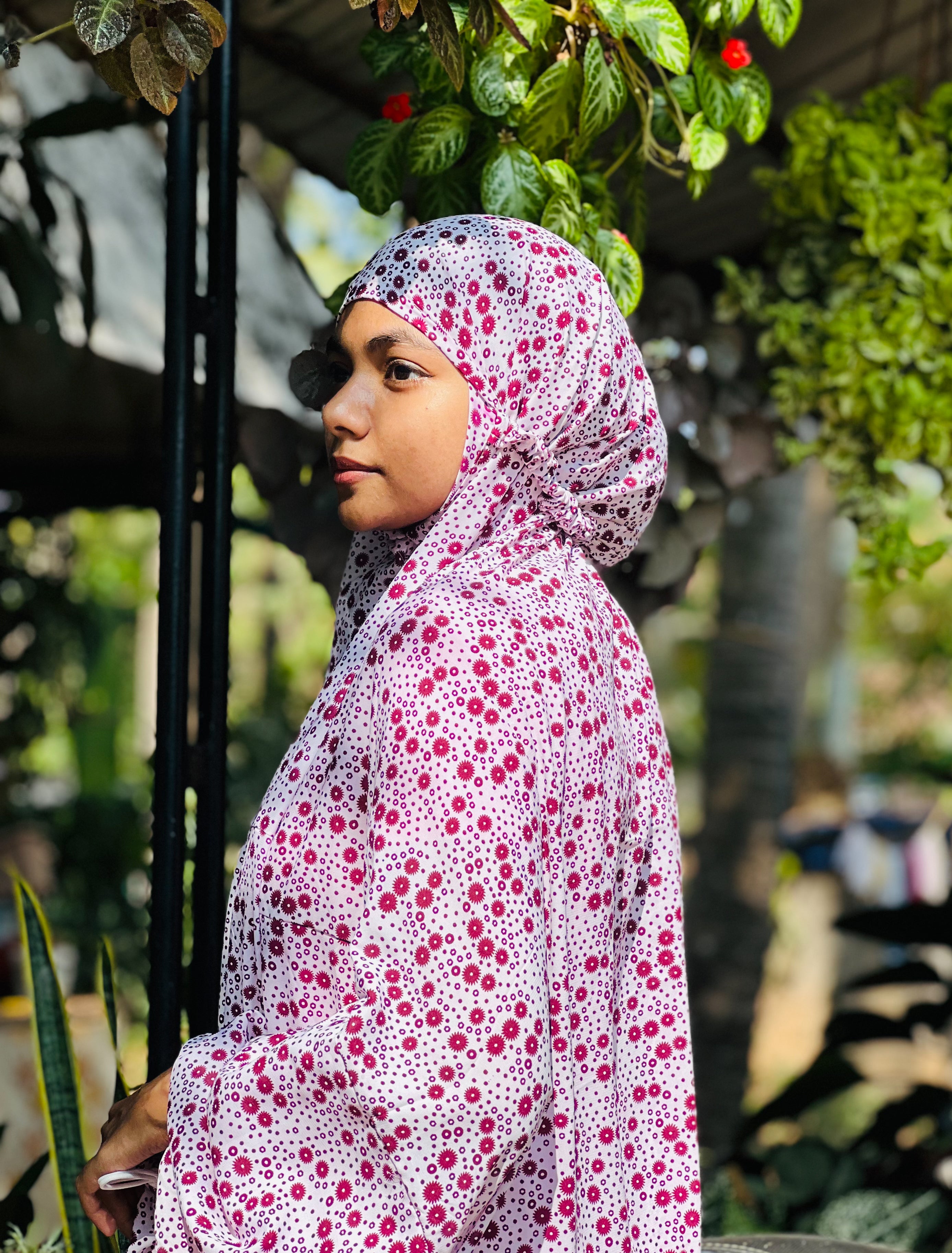 Floral prayer dress