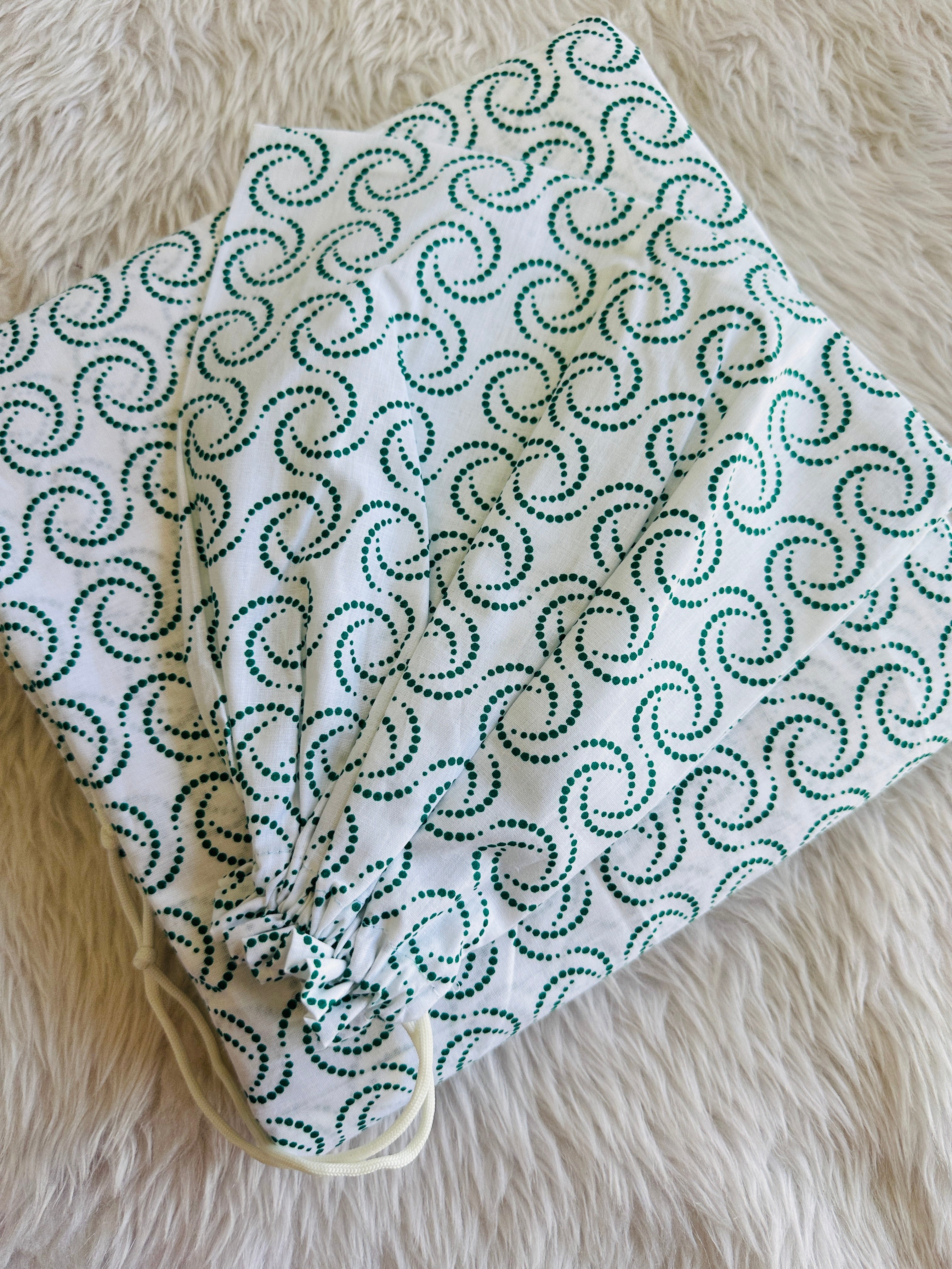 printed organic premium pure cotton  prayer dress