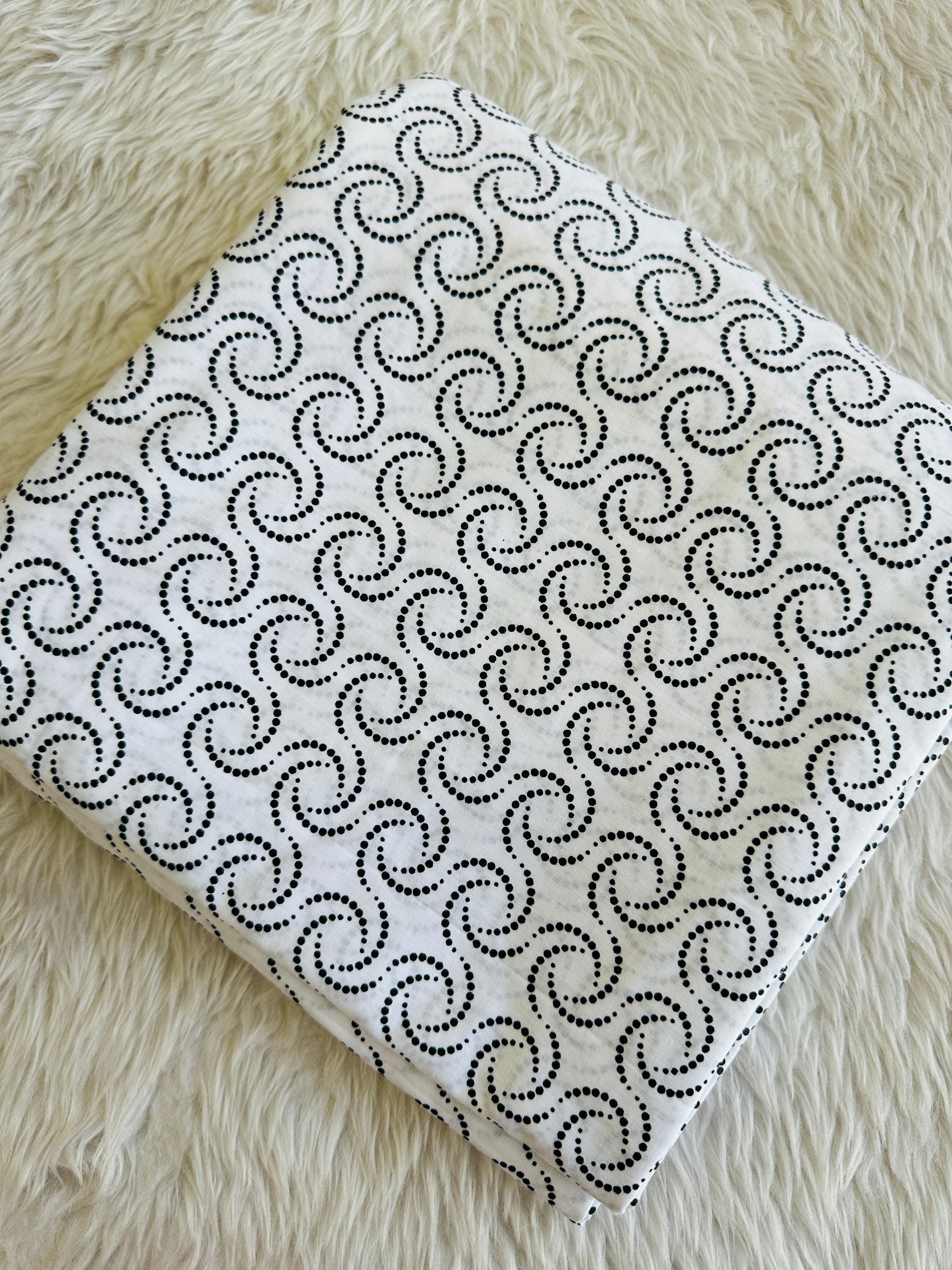 printed organic premium pure cotton  prayer dress