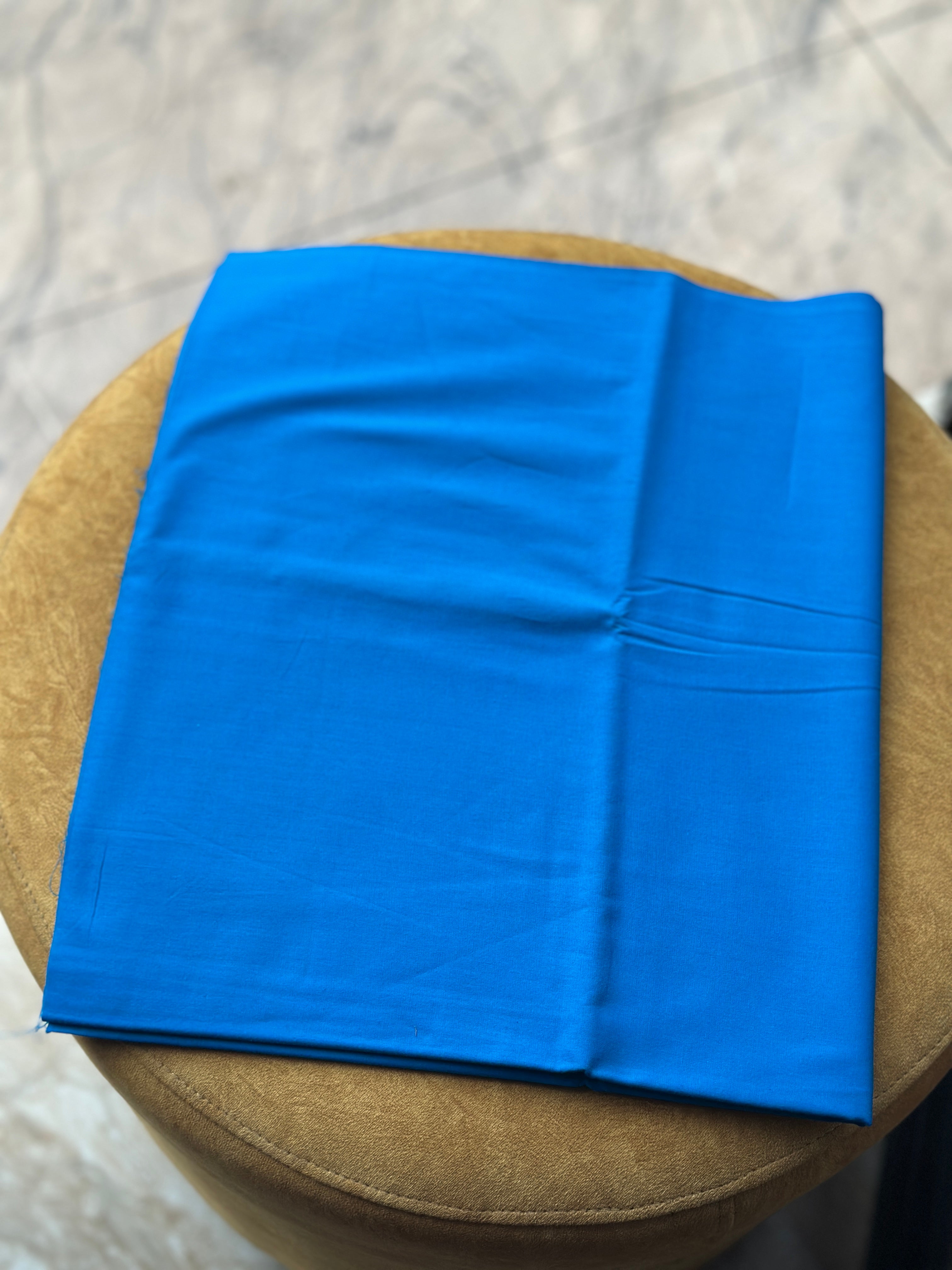 Plain cotton nighty material 2.90 mtr