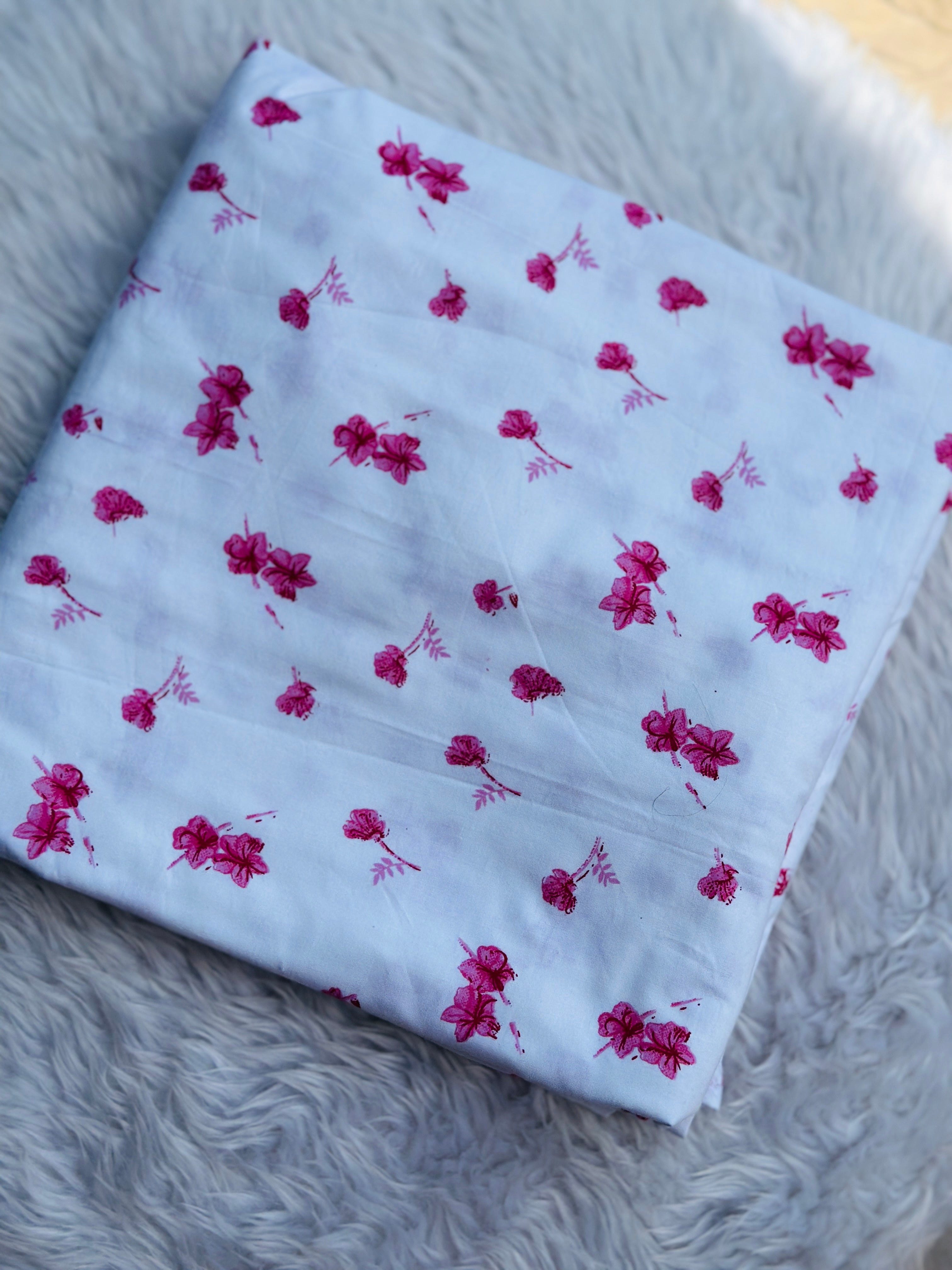 printed organic premium pure cotton  prayer dress