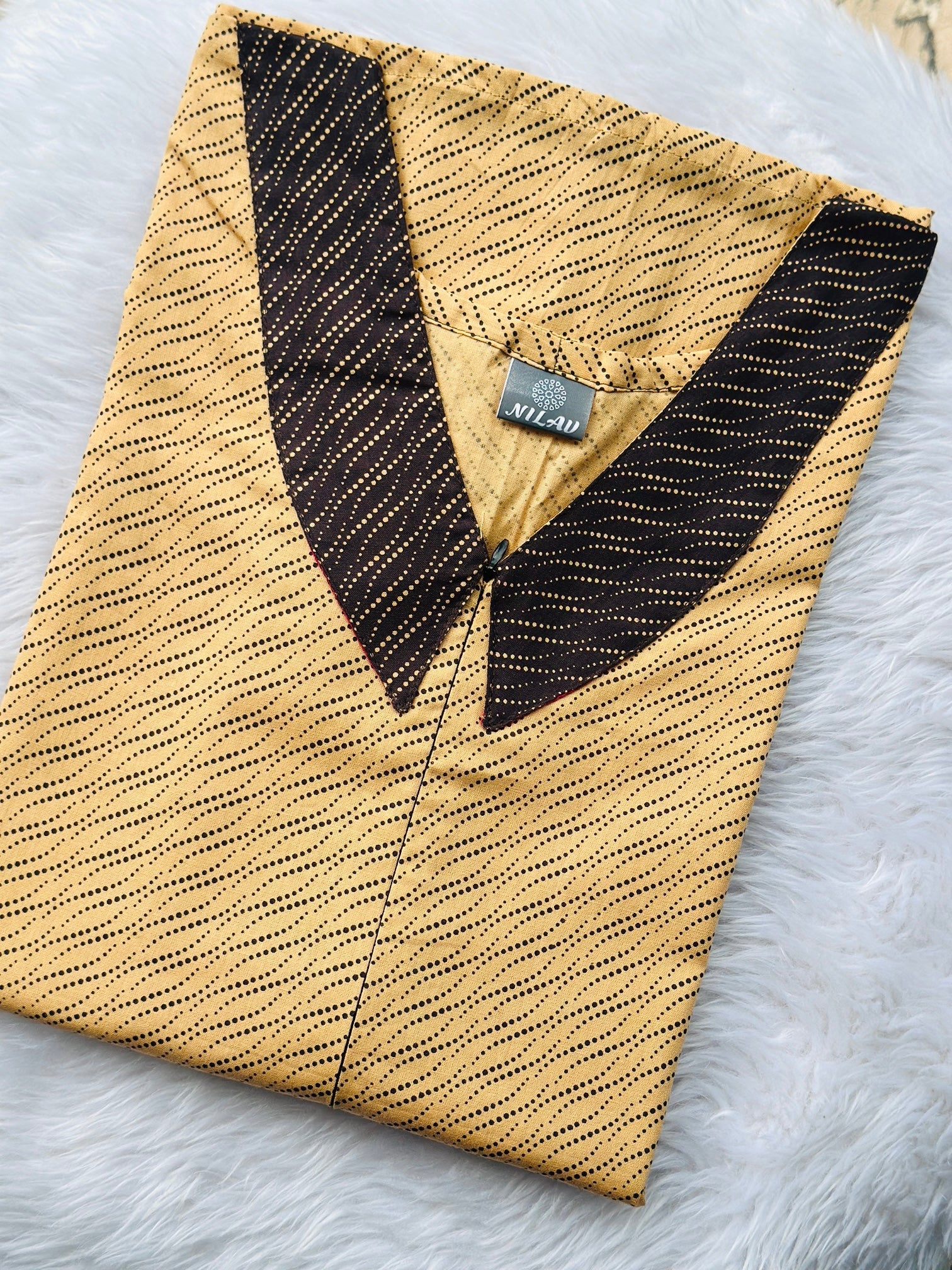 NORMAL A-LINE NIGHTY WITH CENTRE ZIP ATTACHED