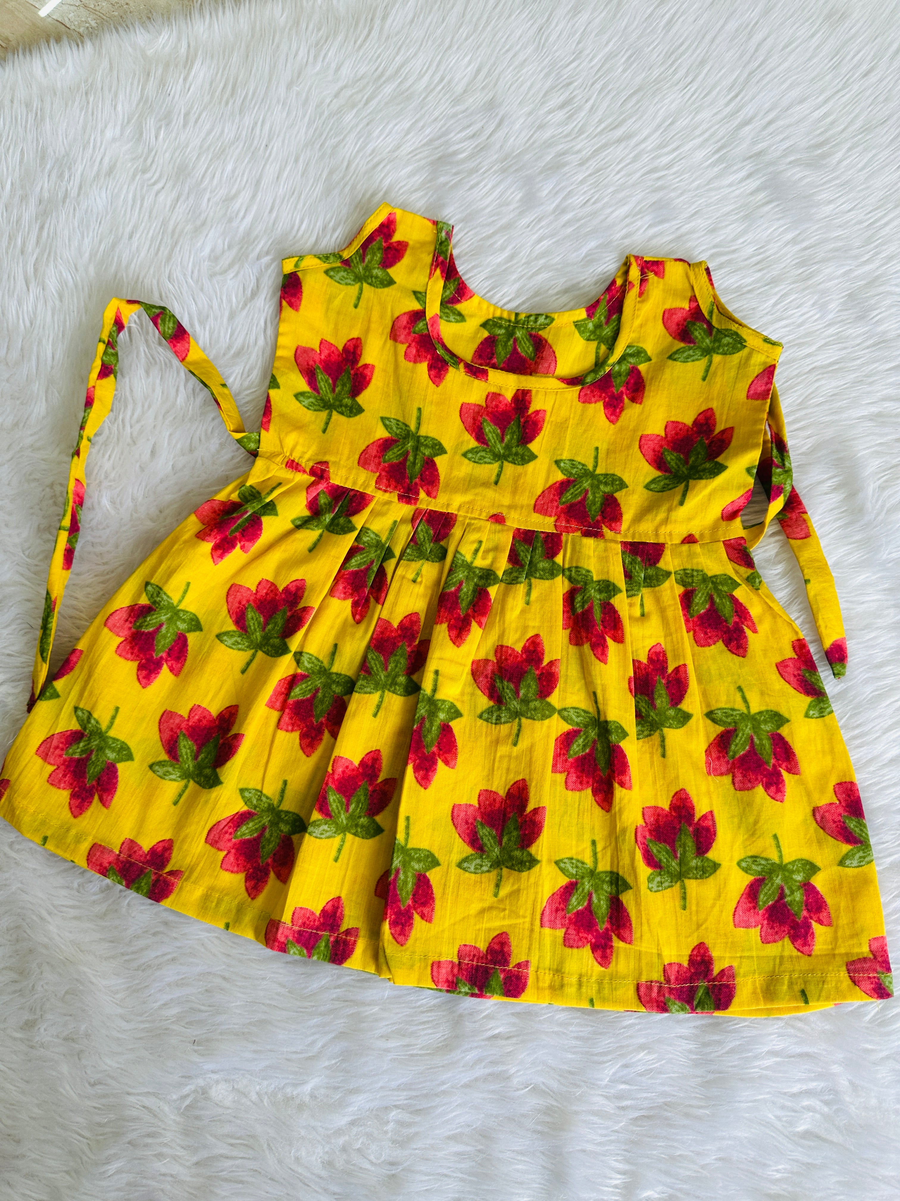 kids frock -sleeveless