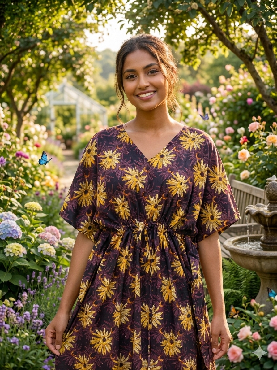 Sunflower nonfeeding kaftans