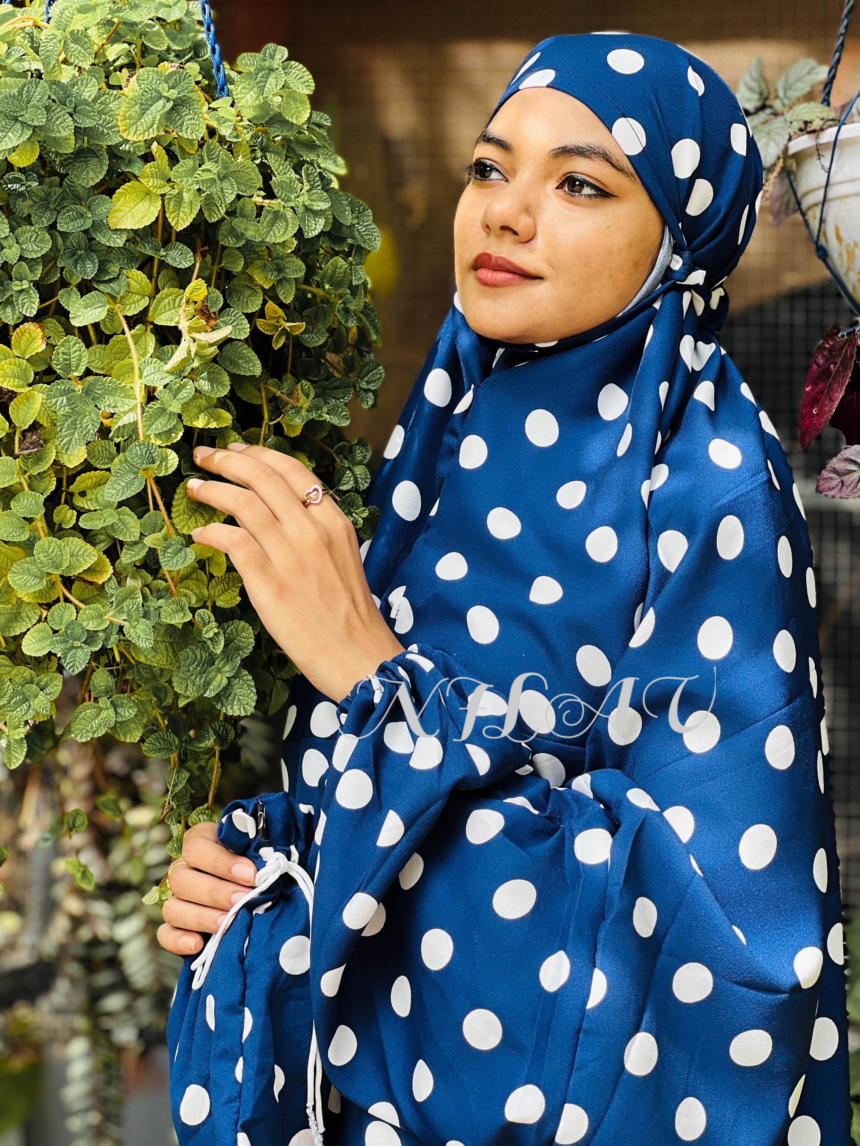 Summer cool dot  prayer dress
