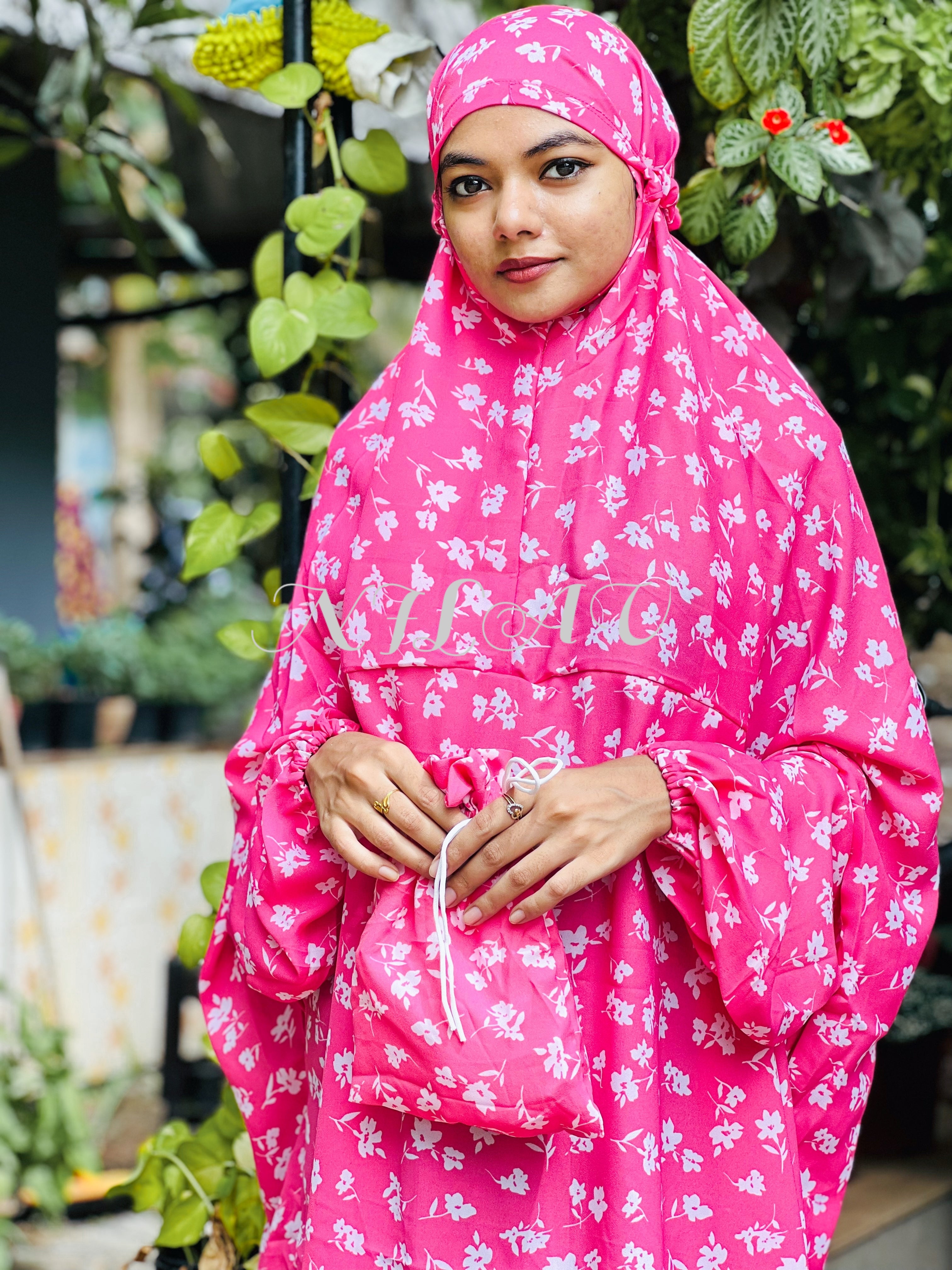 Summer cool floral prayer dress